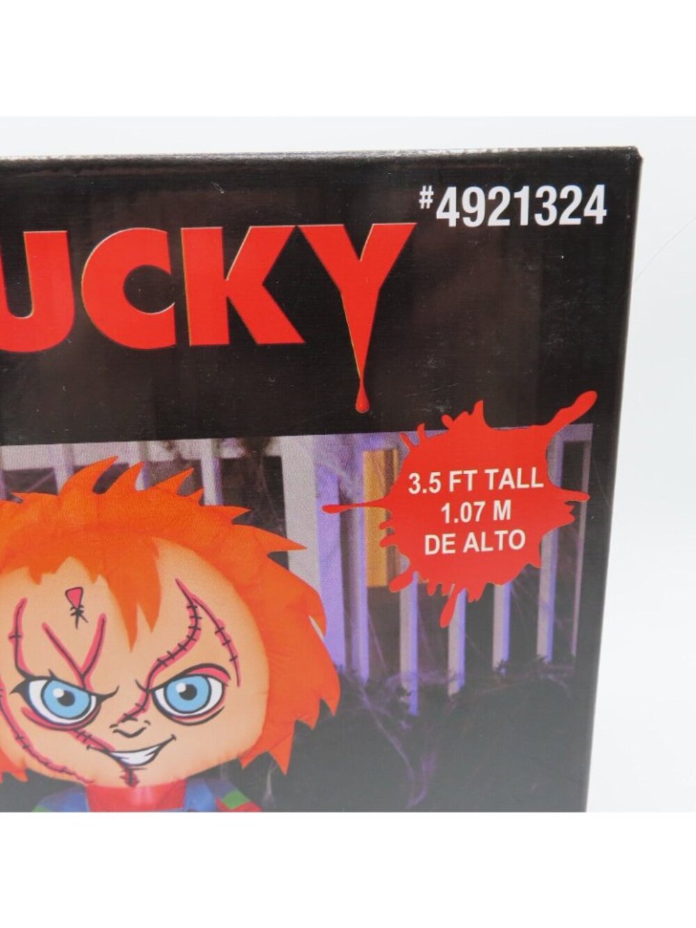 Gemmy Chucky Childs Play 3.5 Feet Tall LED Lighted Inflatable Halloween 2022 NEW - Picture 3 of 12